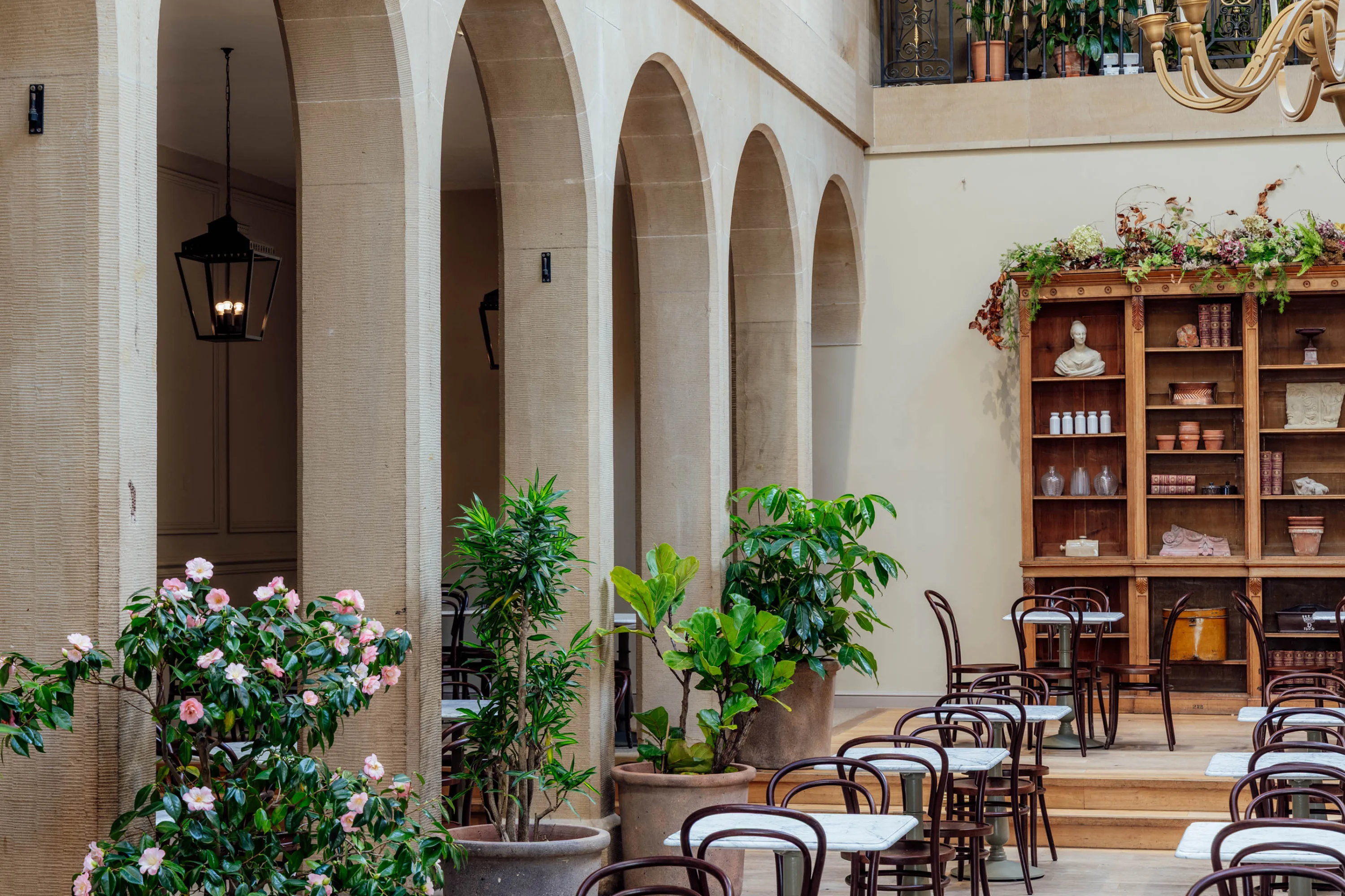 Heritage and architecture meet in a café that honours Chatsworth’s past